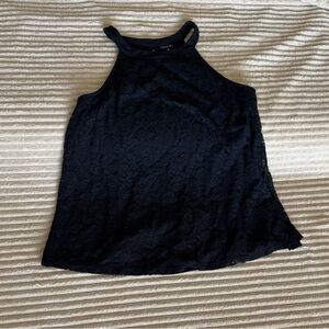 Torrid Black Lace Tank Top